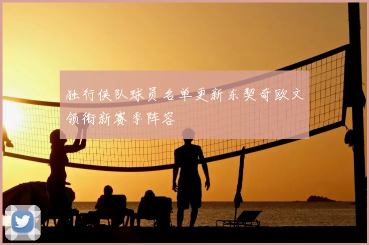 独行侠队球员名单更新东契奇欧文领衔新赛季阵容